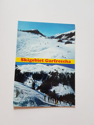 AK Skigebiet Garfrescha.