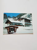 AK Partenen. Gasthaus Hubertusklause. Hubert und Heidi Schöpf.