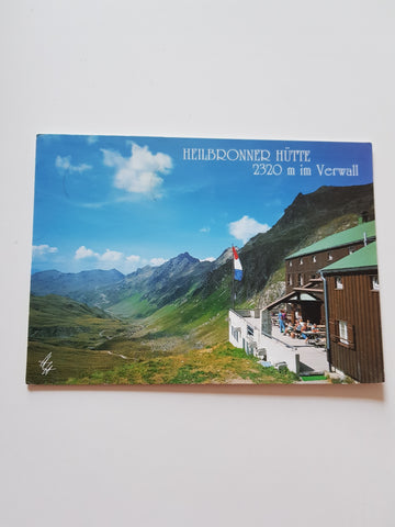 AK Heilbronner Hütte im Verwall.