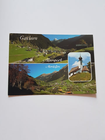 AK Gaschurn. Alpenpark Montafon.