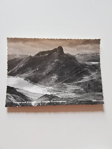 AK Vermunt und Silvrettastausee. Silvretta Hochalpenstrasse.