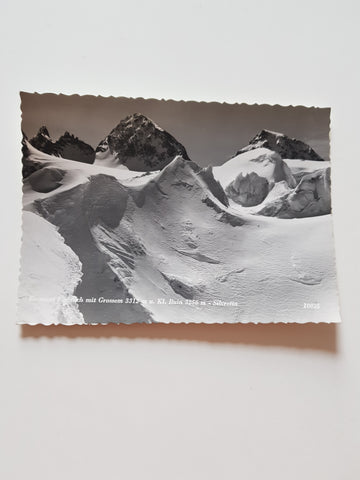 AK Vermunt Eisbruch mit Grossem u. Kl. Buin. Silvretta.
