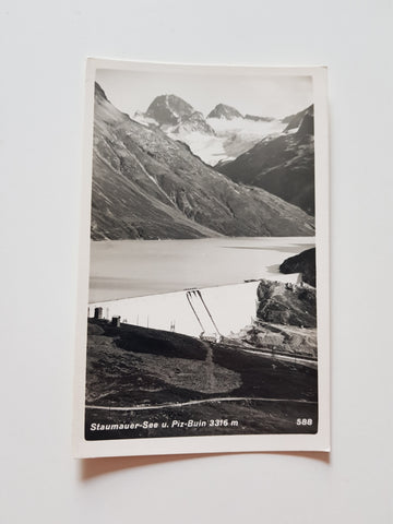 AK Staumauer-See u. Piz Buin.