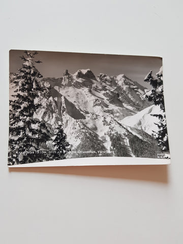 AK Kapell-Alpe Blick auf 3 Türme Drusenfluh.