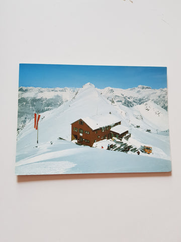 AK Wormser Hütte gegen Rote Wand.