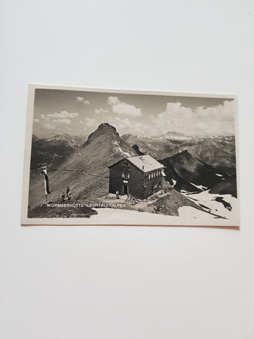AK Wormserhütte Lechtaler Alpen. (1925)