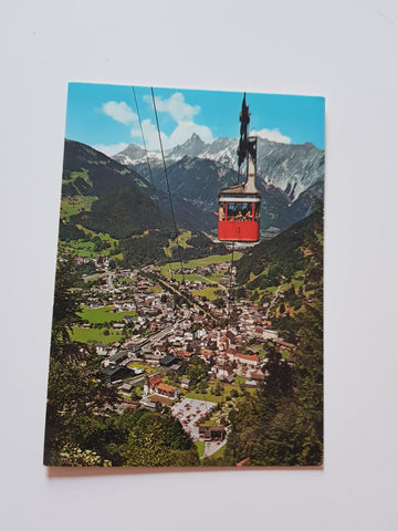 AK Schruns. Montafoner Hochjochbahn.