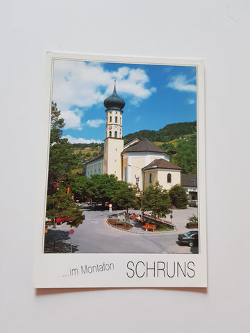 AK Schruns. Pfarrkirche St. Jodok.