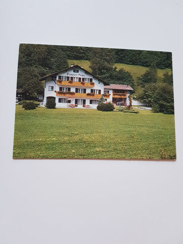 AK Schruns - Kaltenbrunnen. Pension Erna. Ernst und Erna Isele.