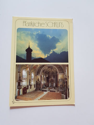 AK Schruns. Pfarrkirche.