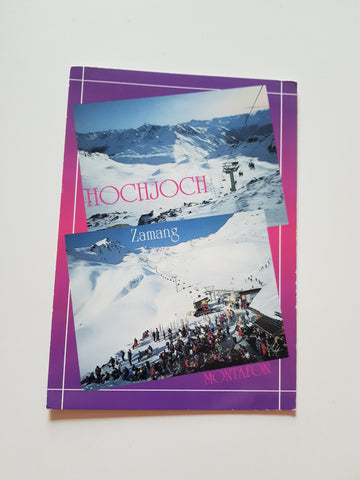 AK Skigebiet Hochjoch - Zamang. Schruns.