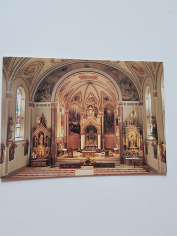 AK Schruns. Pfarrkirche zum Hl. Jodok.