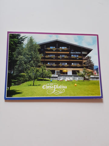 AK Schruns. Hotel Chesa Platina. A. Trunsperger.