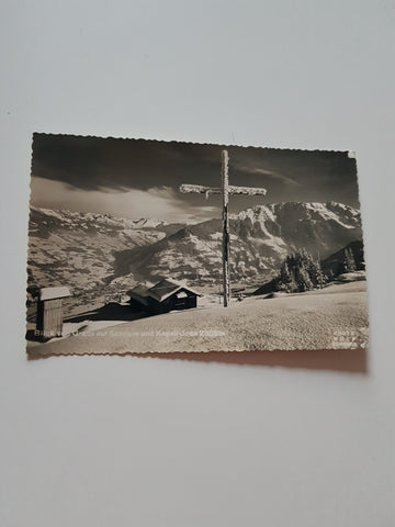 AK Blick von Grabs auf Schruns und Kapell Joch.