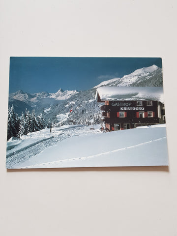 AK Silbertal. Panoramagasthof Kristberg. Familie Zudrell. Kristberg 240.