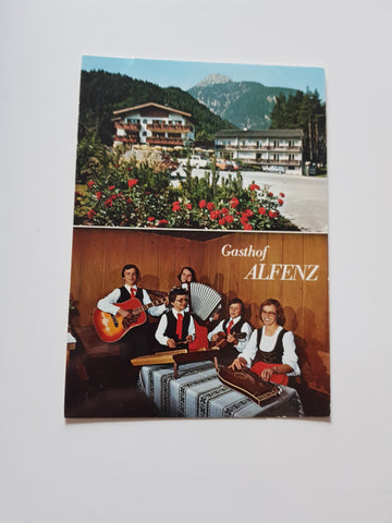 AK Stallehr. Gasthof Pension Aflenz. Besitzer: Familie Schwärzler.