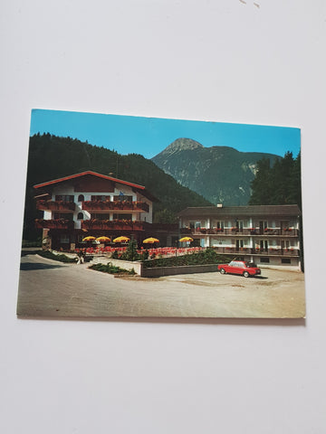 AK Stallehr. Gasthof Pension Aflenz. Besitzer: Familie Schwärzler.