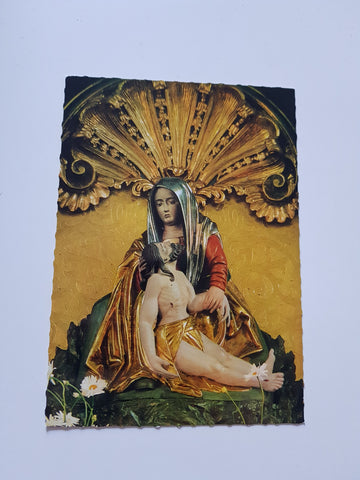 AK Tschagguns. Gnadenbild der Schmerzhaften Mutter in der Wallfahrtskirche.
