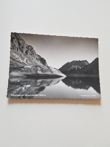 AK Lünersee mit Douglashütte.