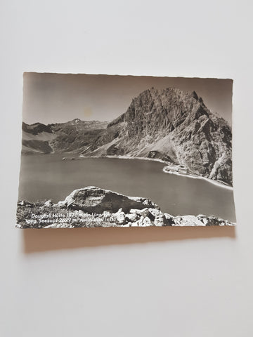 AK Douglashütte mit dem Lünersee.