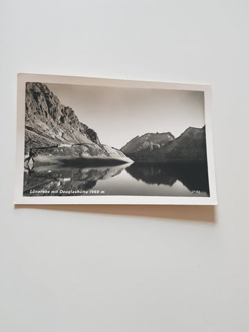 AK Lünersee mit Douglashütte.