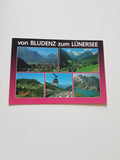 AK Von Bludenz zum Lünersee.