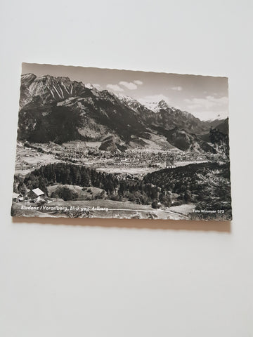 AK Bludenz. Blick geg. Arlberg.