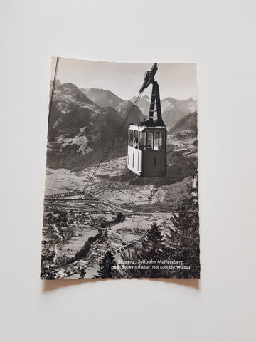 AK Bludenz. Seilbahn Muttersberg.