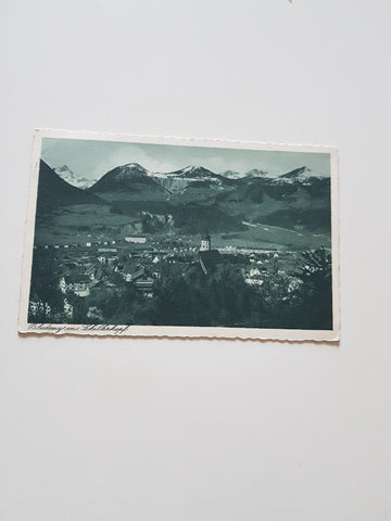 AK Bludenz mit Schillerkopf.