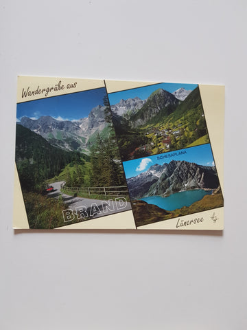 AK Wandergrüße aus Brand.