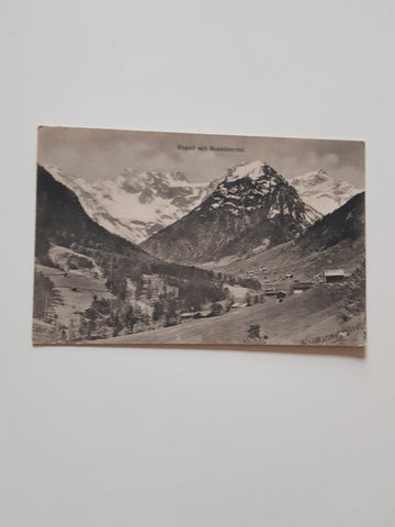 AK Brand mit Brandnertal.