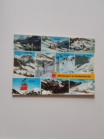 AK Wintersport im Großwalsertal.