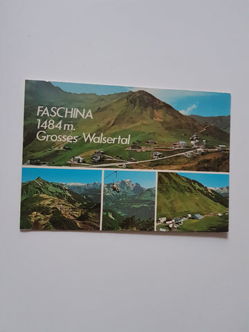 AK Faschina. Grosses Walsertal.