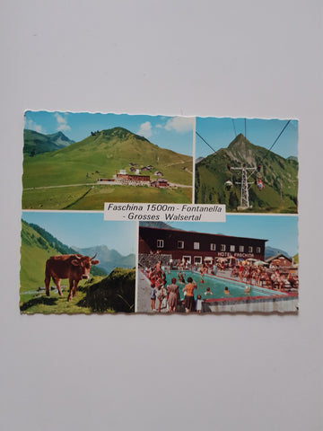 AK Faschina - Fontanella. Grosses Walsertal.