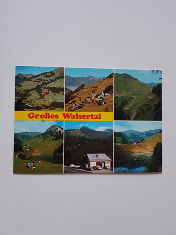 AK Großes Walsertal.