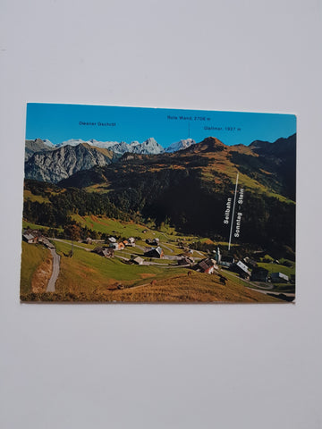 AK Fontanella im Großen Walsertal.