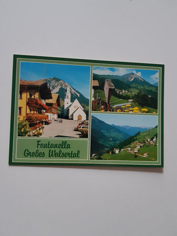AK Fontanella Großes Walsertal.