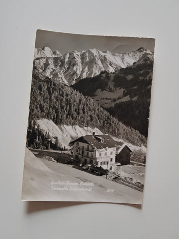 AK Fontanella Großwalsertal. Gasthof Pension Buchholz.