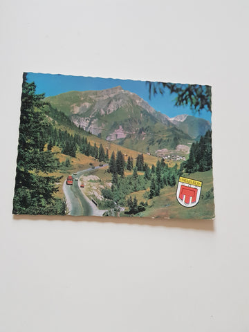 AK Stuben am Arlberg mit Arlbergstraße und Flexenstraße.