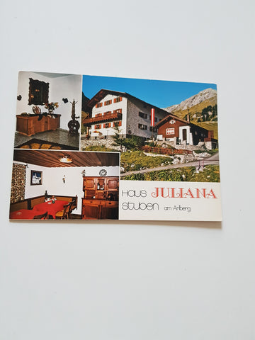 AK Stuben am Arlberg. Haus Juliana.