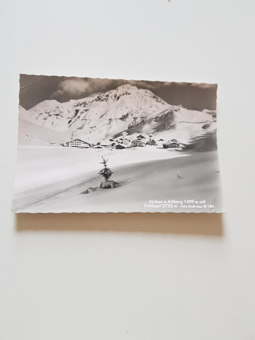 AK Stuben am Arlberg mit Trittkopf.