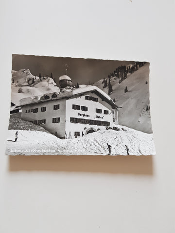 AK Stuben am Arlberg. Berghaus.