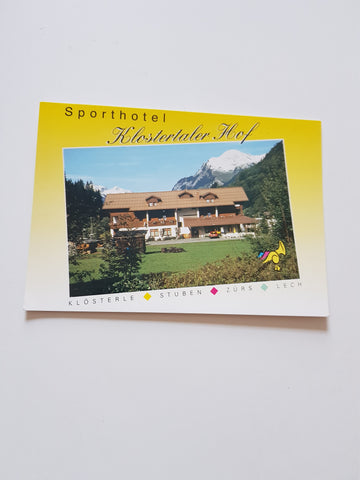 AK Klösterle am Arlberg 82c. Sporthotel Klostertaler Hof.