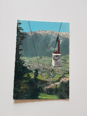 AK Seilbahn Muttersberg bei Bludenz.
