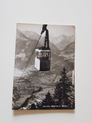 AK Seilbahn Muttersberg Bludenz.