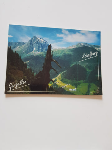 AK Gargellen im Montafon. Madrisa und Schafberg-Gargellenköpfe.