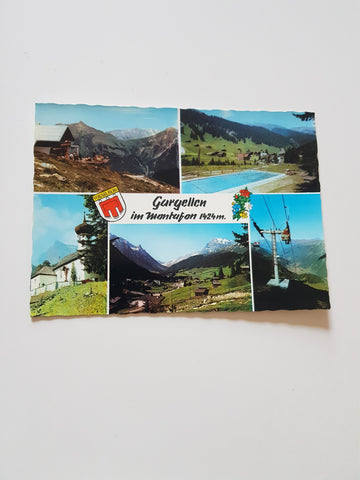 AK Gargellen im Montafon.