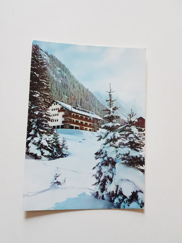 AK Gargellen. Hotel garni Silvretta.