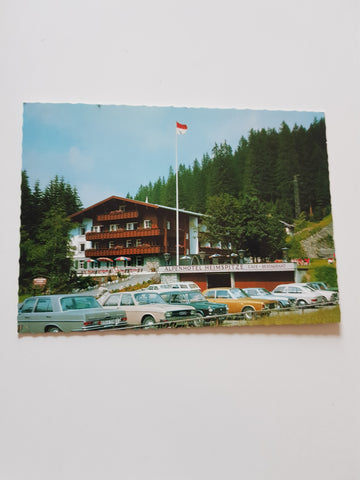 AK Gargellen/Montafon. Alpenhotel Heimspitze. Besitzer: Familie Thöny.
