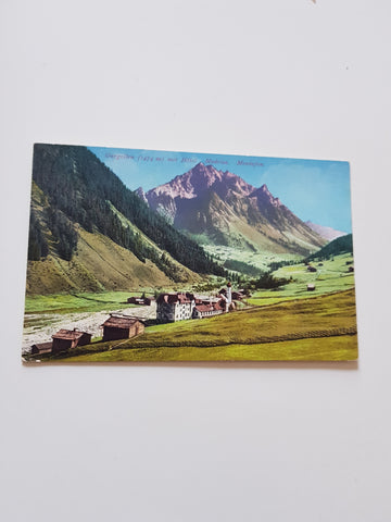AK Gargellen mit Hotel Madrisa.